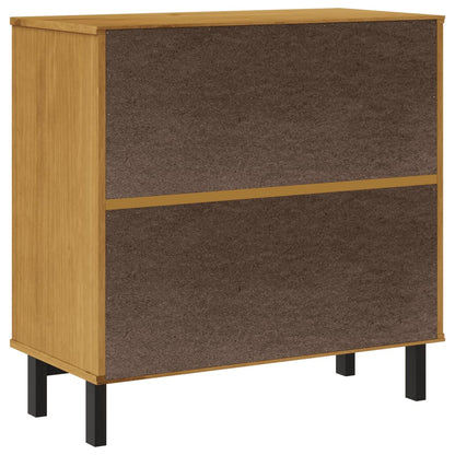 Drawer Cabinet FLAM 80x40x80 cm Solid Wood Pine - OLBRIT