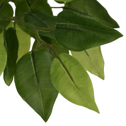 Artificial Ficus Tree 630 Leaves 120 cm Green - OLBRIT