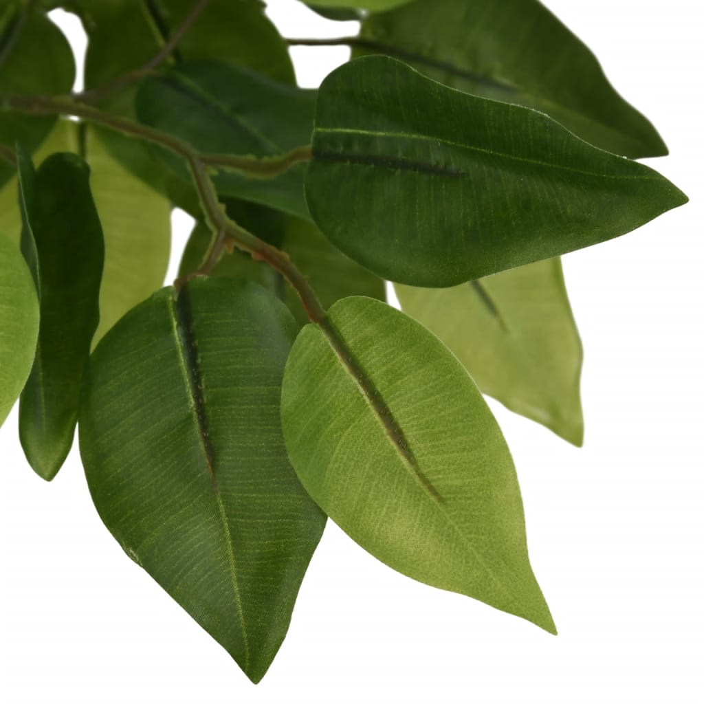 Artificial Ficus Tree 1008 Leaves 180 cm Green - OLBRIT