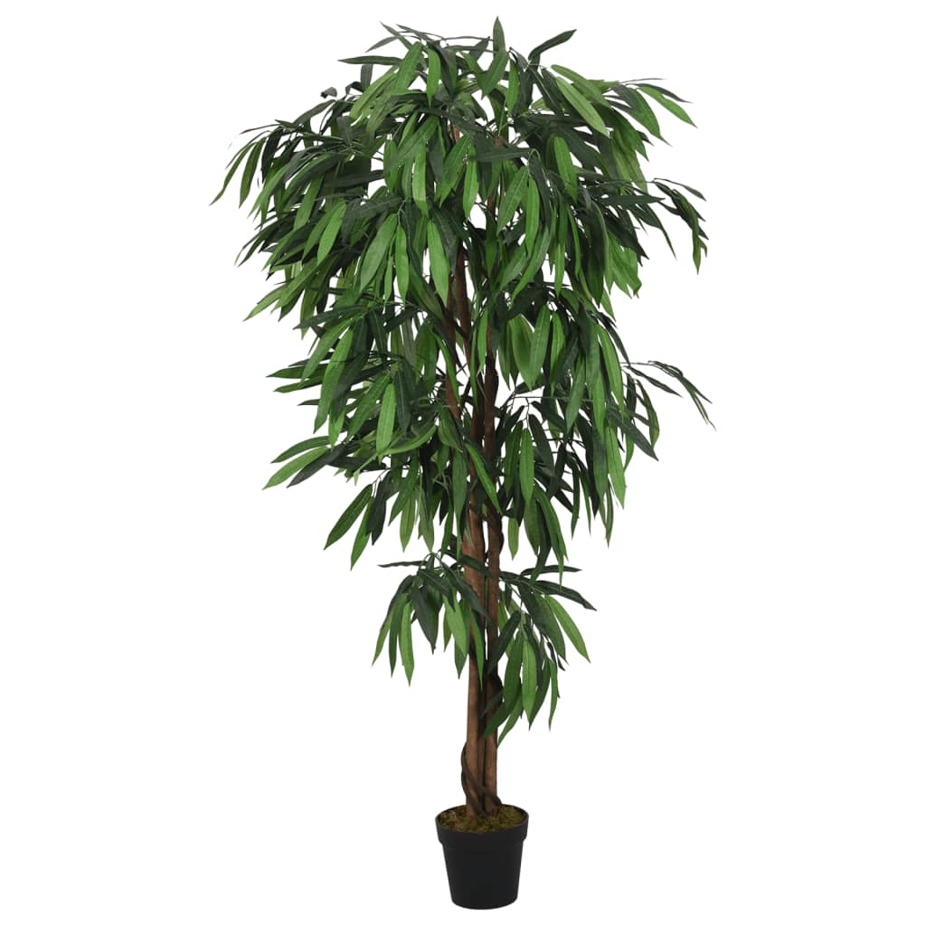 Artificial Mango Tree 900 Leaves 180 cm Green - OLBRIT