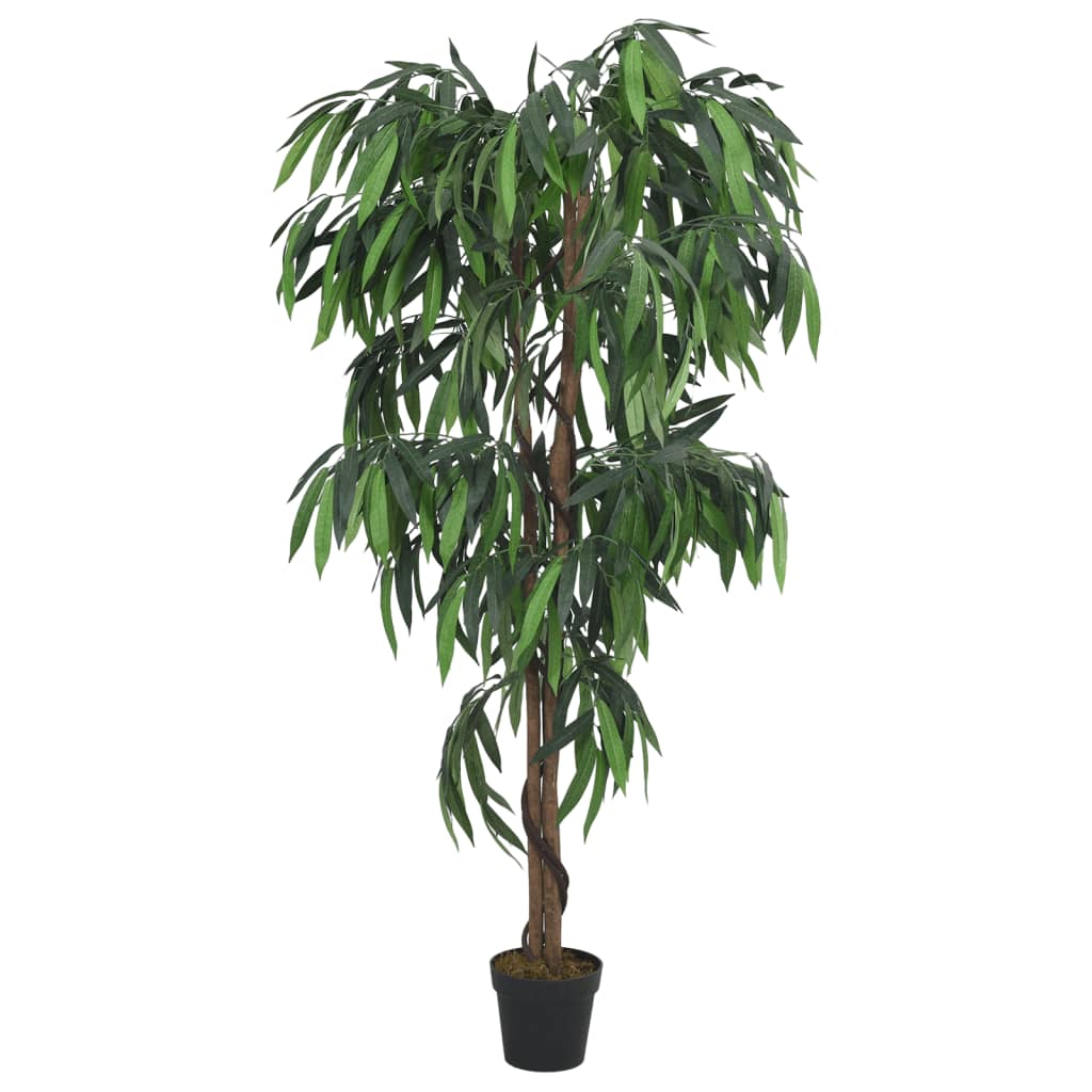 Artificial Mango Tree 900 Leaves 180 cm Green - OLBRIT