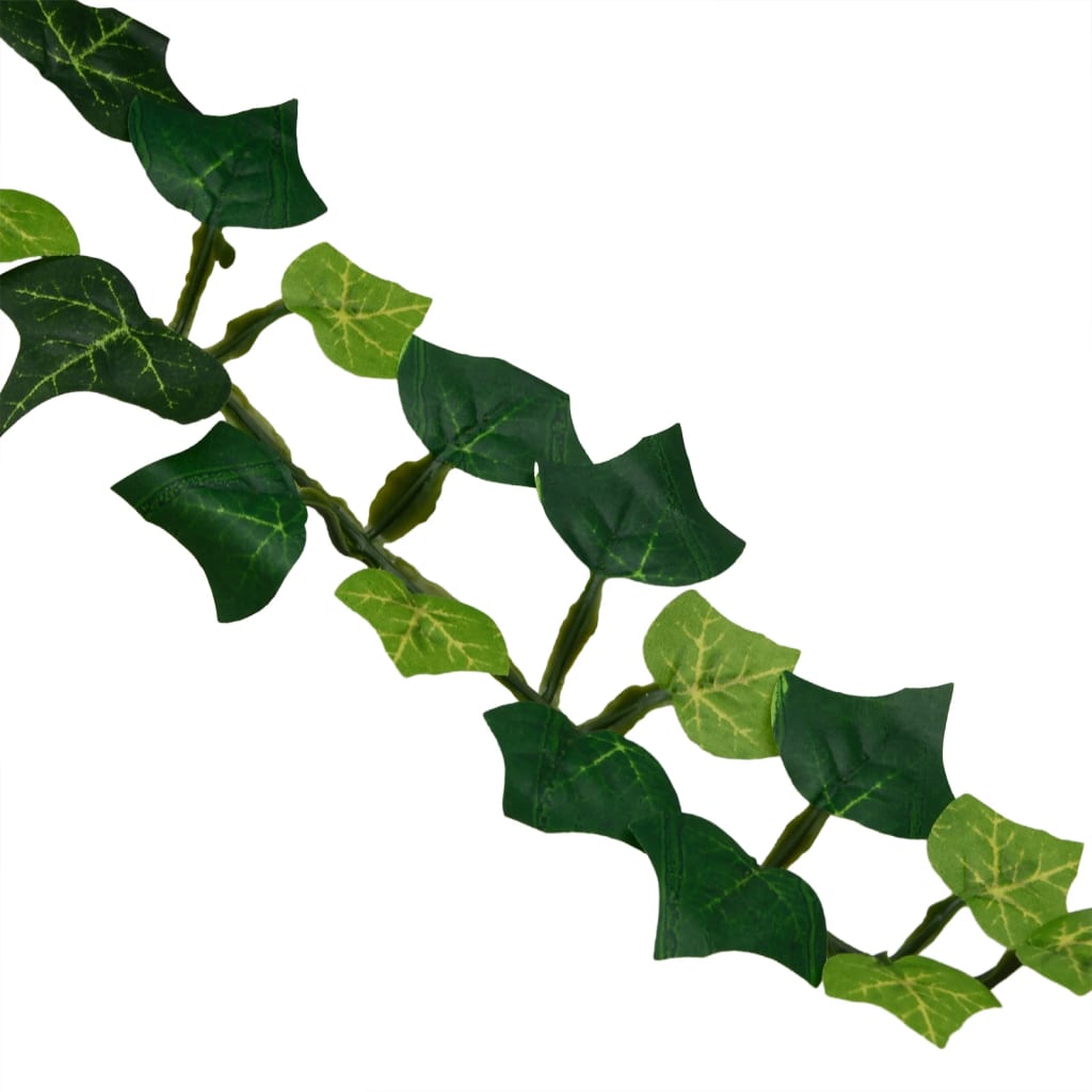Artificial Hanging Plants 12 pcs 339 Leaves 90 cm Green - OLBRIT
