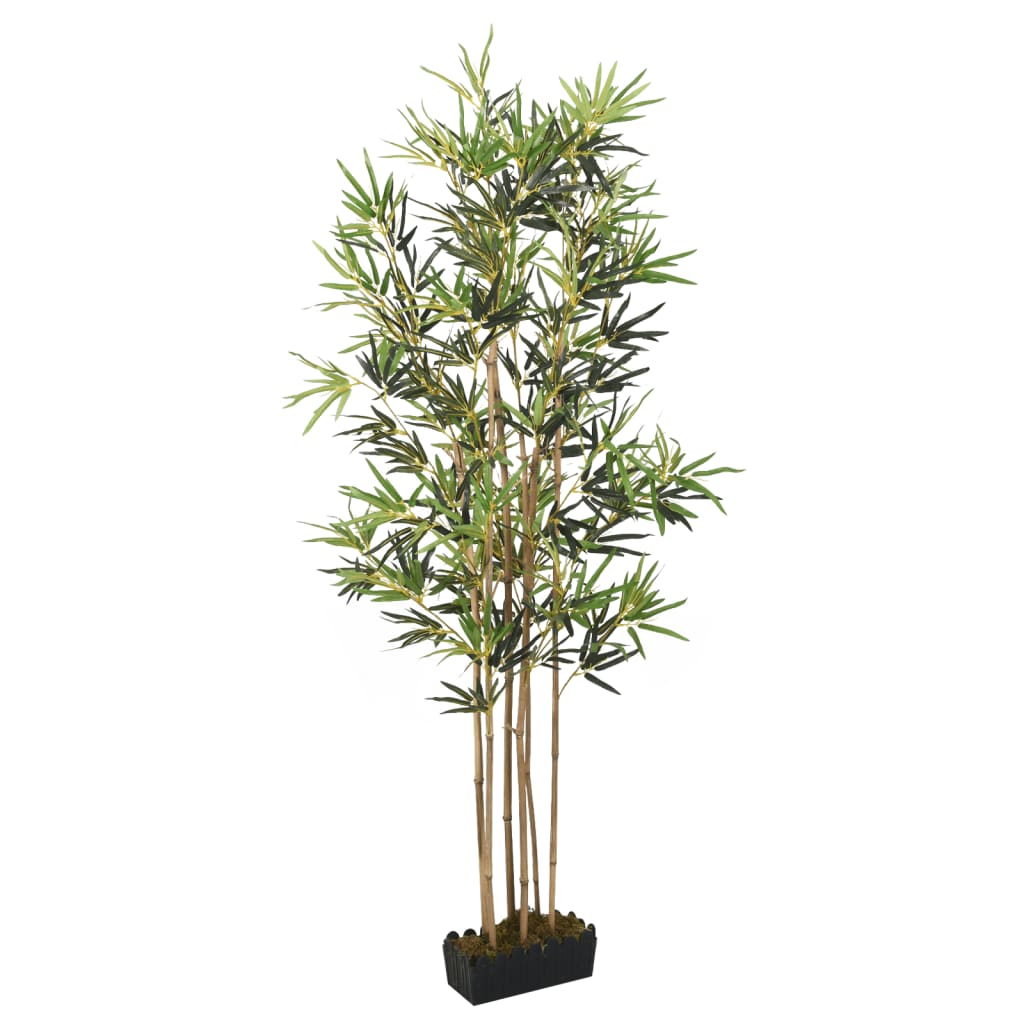 Artificial Bamboo Tree 368 Leaves 80 cm Green - OLBRIT