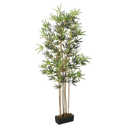 Artificial Bamboo Tree 368 Leaves 80 cm Green - OLBRIT