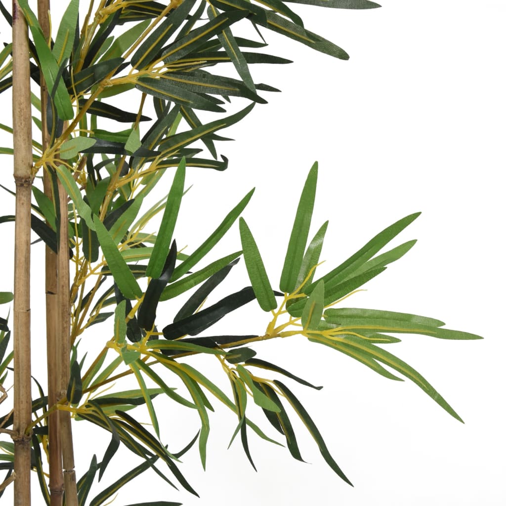 Artificial Bamboo Tree 552 Leaves 120 cm Green - OLBRIT