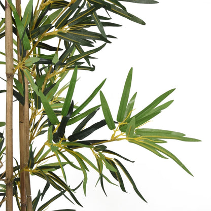 Artificial Bamboo Tree 552 Leaves 120 cm Green - OLBRIT