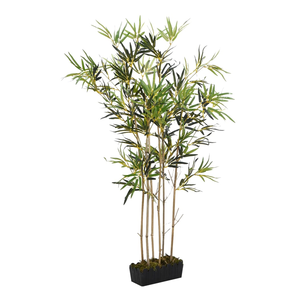 Artificial Bamboo Tree 368 Leaves 80 cm Green - OLBRIT