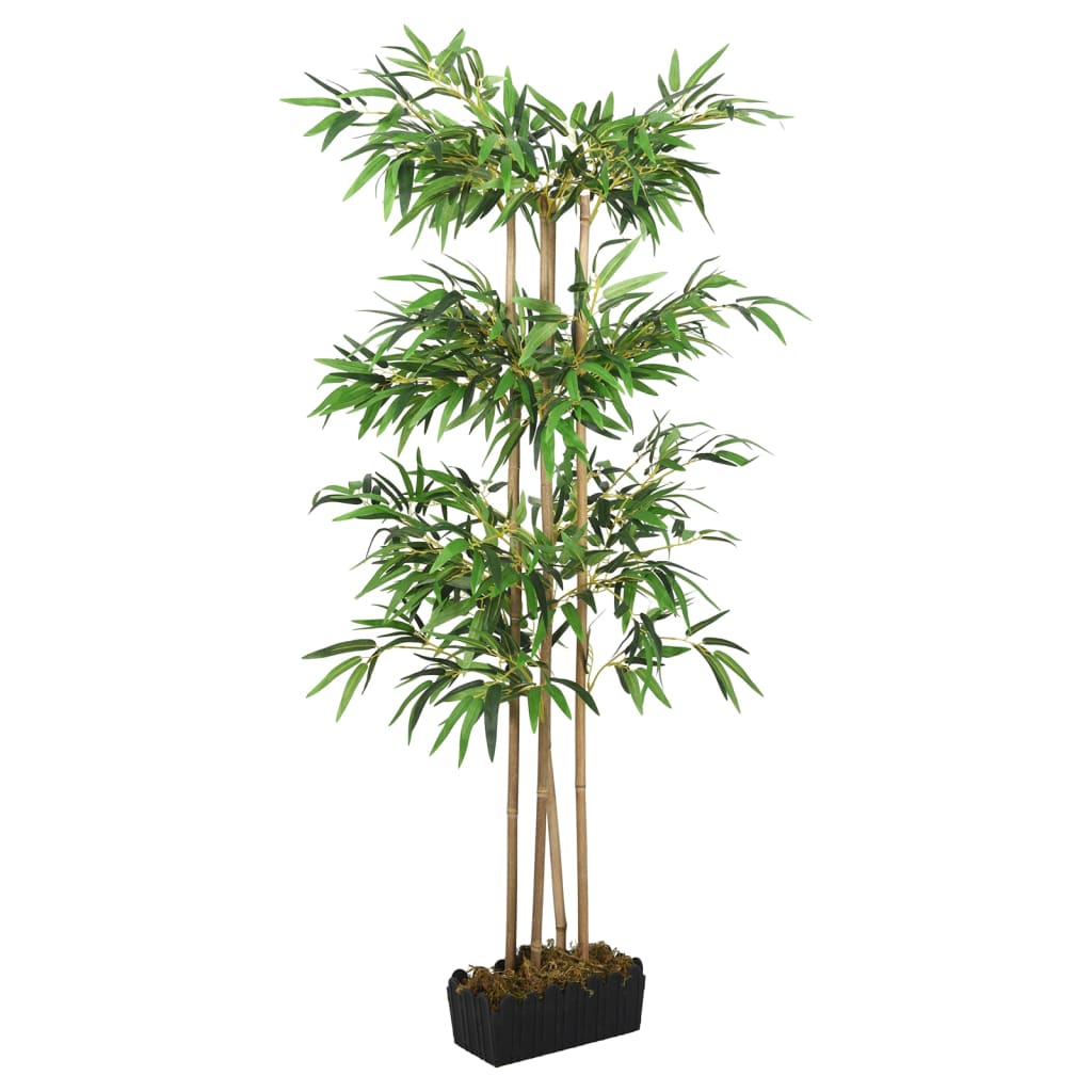 Artificial Bamboo Tree 380 Leaves 80 cm Green - OLBRIT