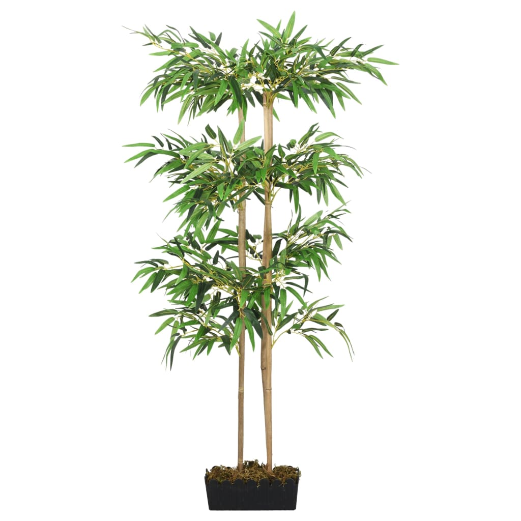 Artificial Bamboo Tree 380 Leaves 80 cm Green - OLBRIT