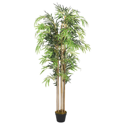 Artificial Bamboo Tree 730 Leaves 120 cm Green - OLBRIT