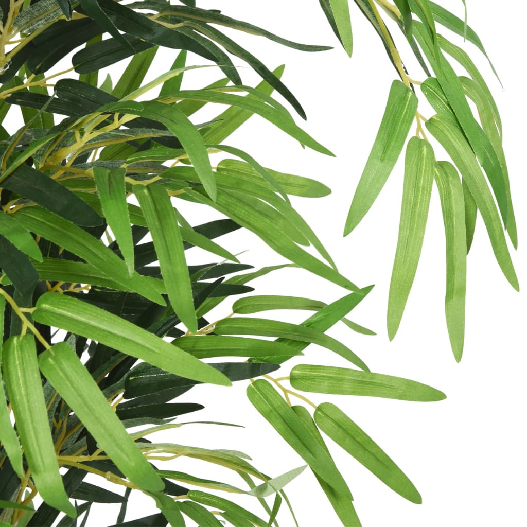 Artificial Bamboo Tree 730 Leaves 120 cm Green - OLBRIT