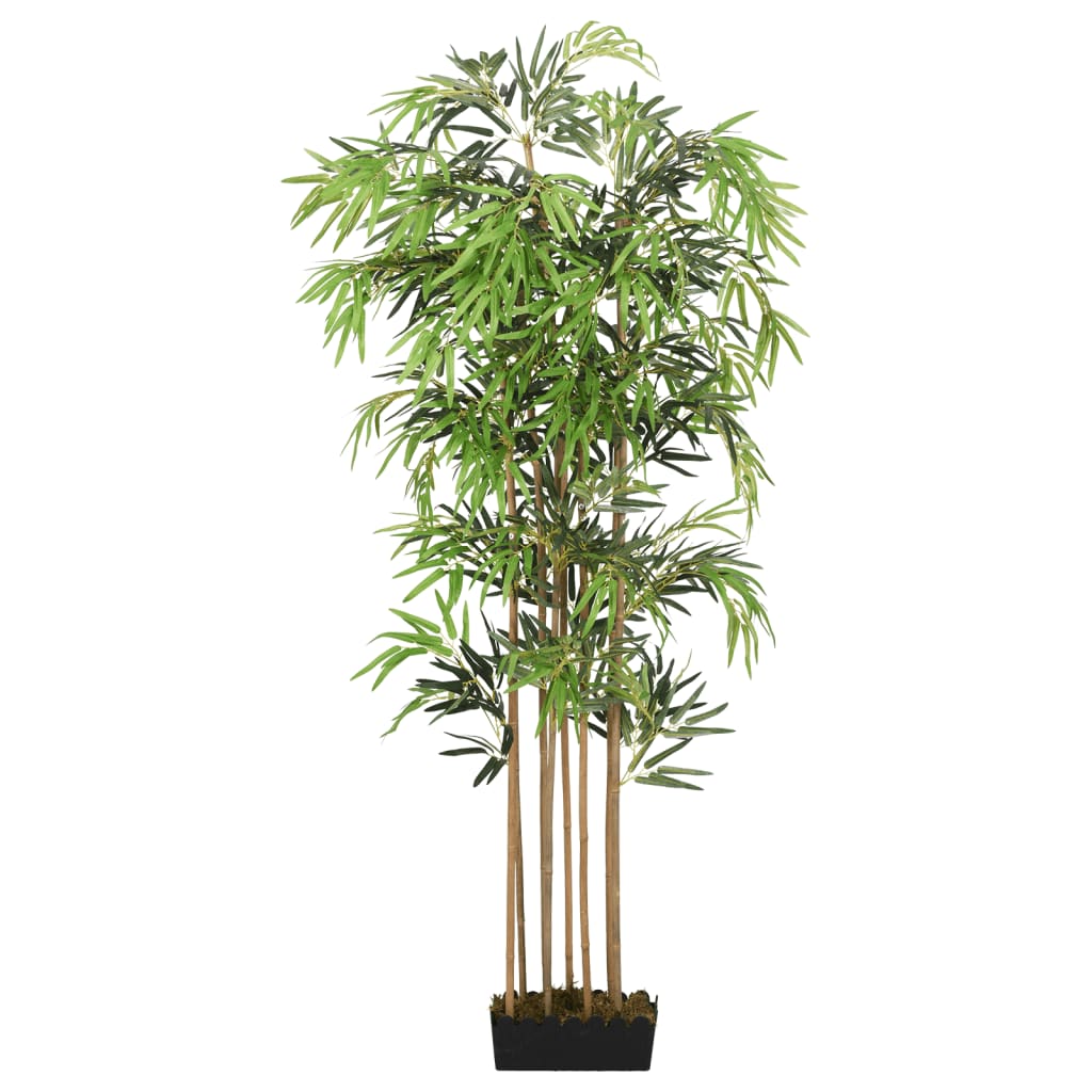 Artificial Bamboo Tree 500 Leaves 80 cm Green - OLBRIT