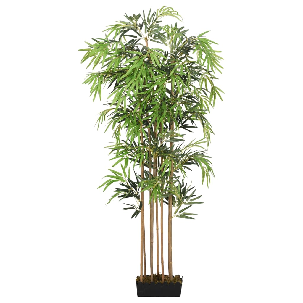 Artificial Bamboo Tree 730 Leaves 120 cm Green - OLBRIT