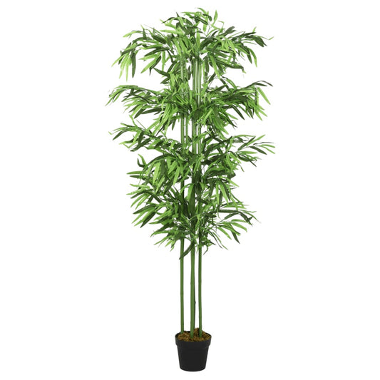 Artificial Bamboo Tree 384 Leaves 120 cm Green - OLBRIT