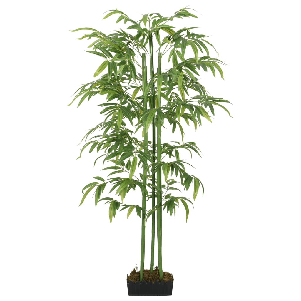 Artificial Bamboo Tree 384 Leaves 120 cm Green - OLBRIT