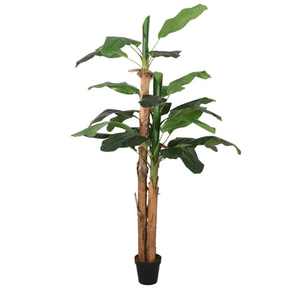 Artificial Banana Tree 19 Leaves 180 cm Green - OLBRIT