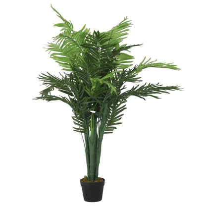 Artificial Palm Tree 28 Leaves 120 cm Green - OLBRIT