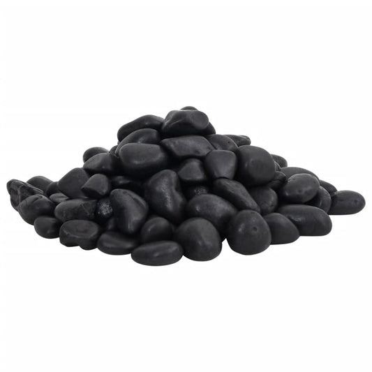 Polished Pebbles Black 2-5 cm - OLBRIT