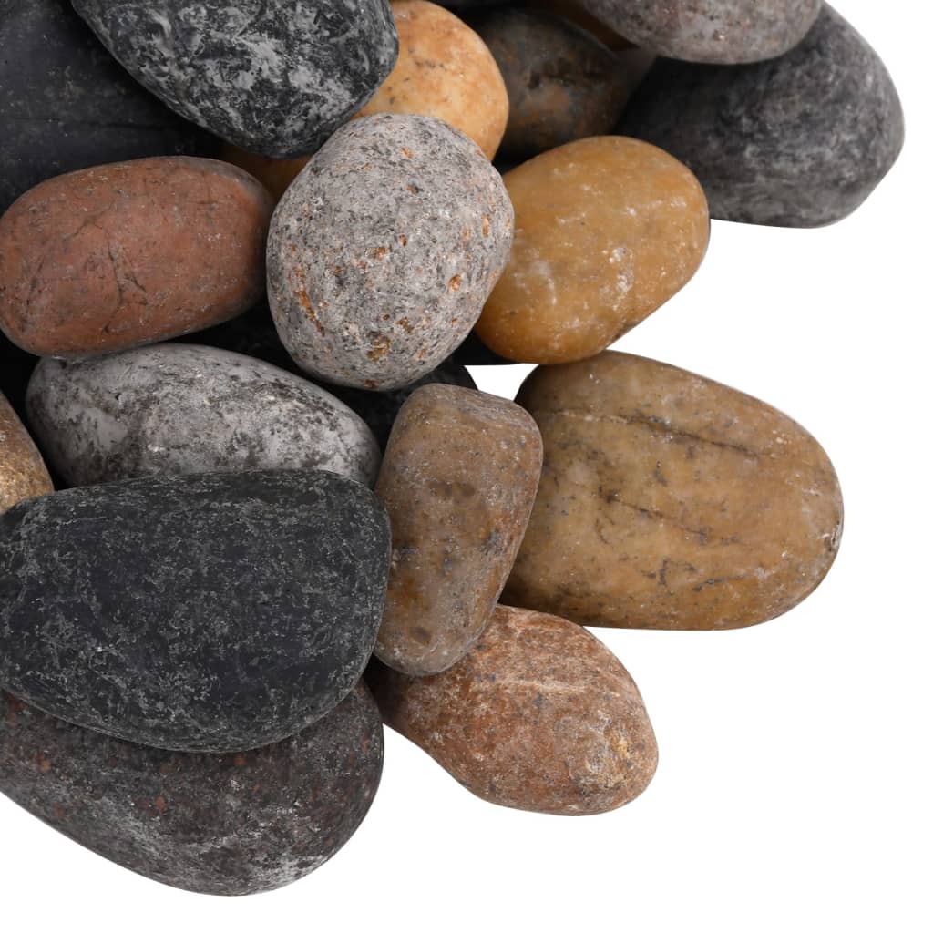 Polished Pebbles Mixed Colour 5-8 cm - OLBRIT