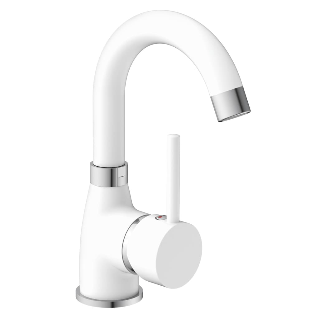 Basin Mixer FUTURA White-chrome - OLBRIT