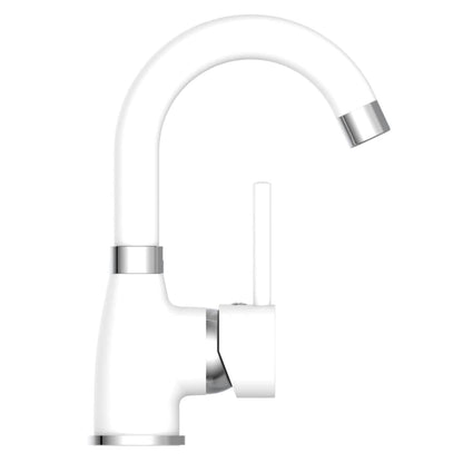 Basin Mixer FUTURA White-chrome - OLBRIT