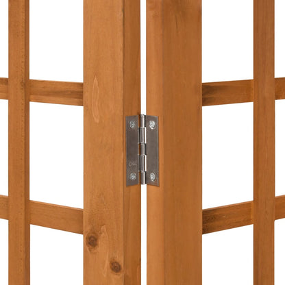 3-Panel Room Divider/Trellis Solid Fir Wood 121x180.5 cm - OLBRIT