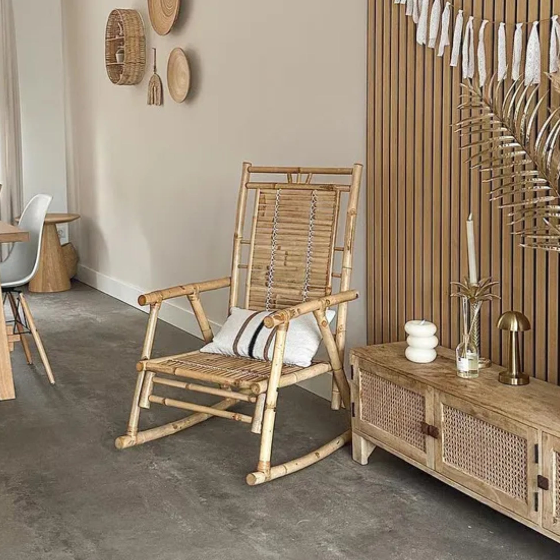 Rocking Chair Bamboo - OLBRIT