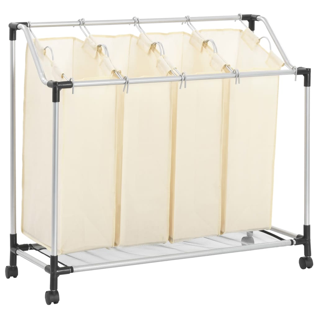 Laundry Sorter with 4 Bags - OLBRIT