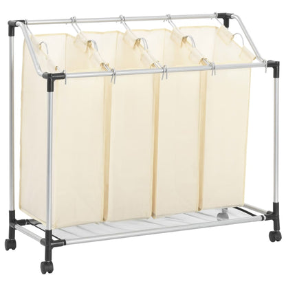 Laundry Sorter with 4 Bags - OLBRIT