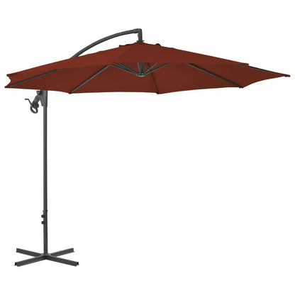 Cantilever Umbrella with Steel Pole 300 cm - OLBRIT