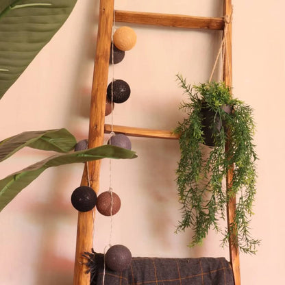 Artificial Asparagus Hanging Bush 50 cm in Pot - OLBRIT