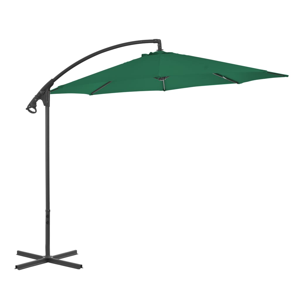 Cantilever Umbrella with Steel Pole 300 cm - OLBRIT