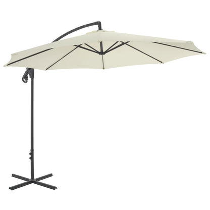 Cantilever Umbrella with Steel Pole 300 cm - OLBRIT