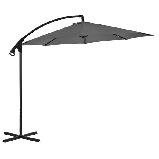 Cantilever Umbrella with Steel Pole 300 cm - OLBRIT