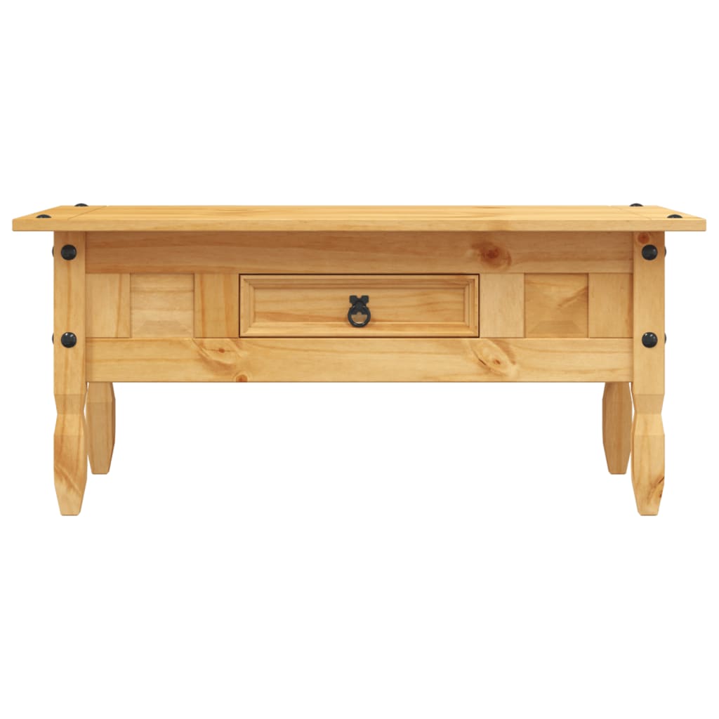 Coffee Table Mexican Pine Corona Range 100x55x45 cm - OLBRIT