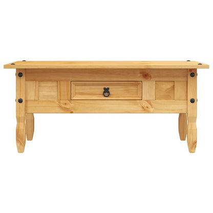 Coffee Table Mexican Pine Corona Range 100x55x45 cm - OLBRIT