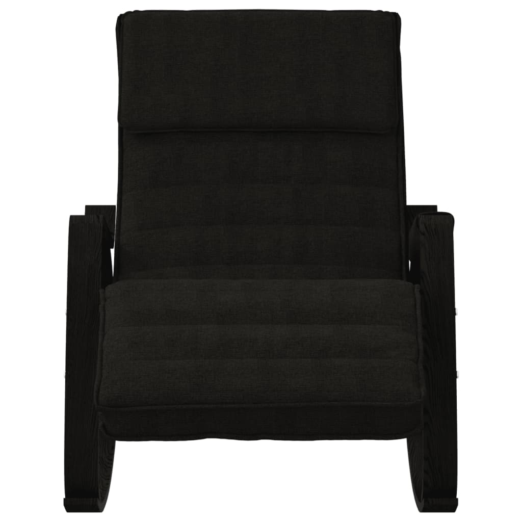 Rocking Chair Black Fabric - OLBRIT