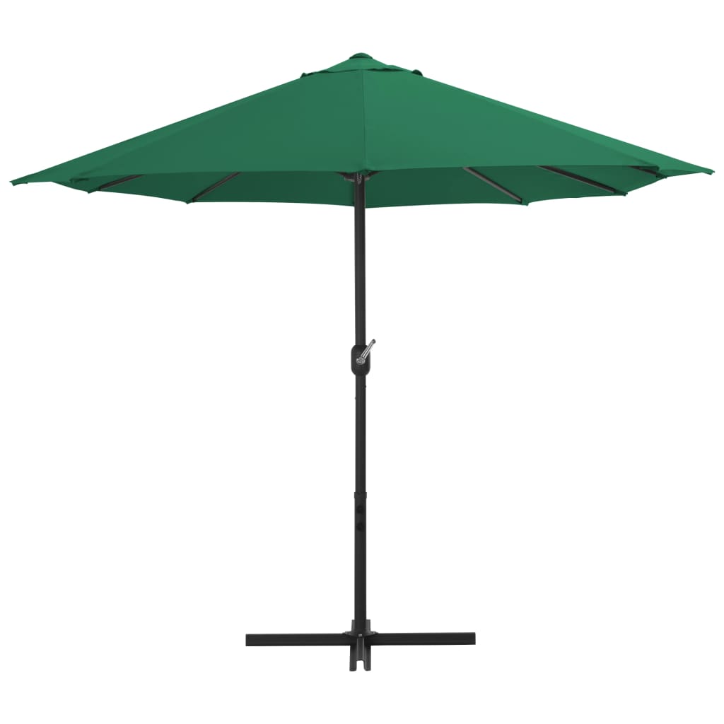 Outdoor Parasol Umbrella with Aluminium Pole 460x270 cm - OLBRIT