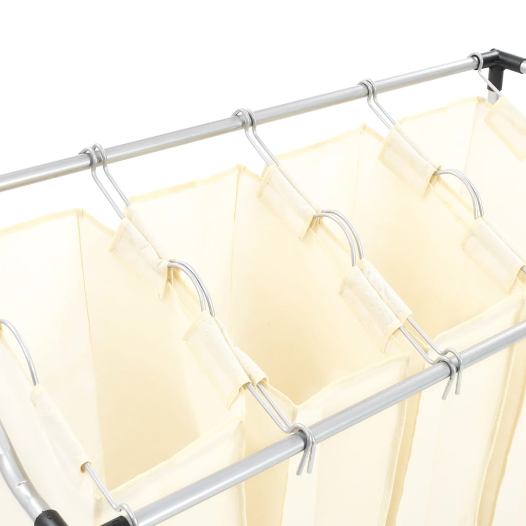 Laundry Sorter with 4 Bags - OLBRIT