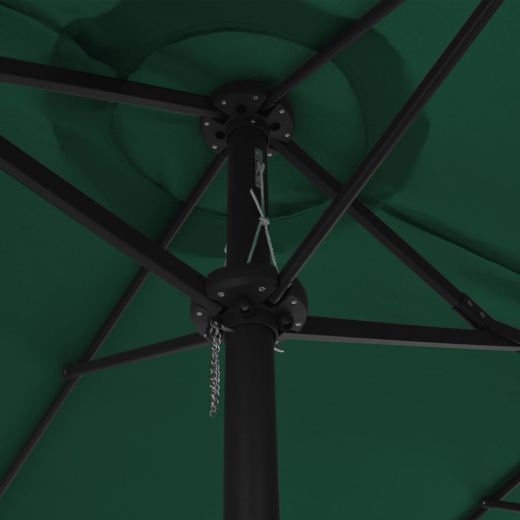 Outdoor Parasol Umbrella with Aluminium Pole 460x270 cm - OLBRIT