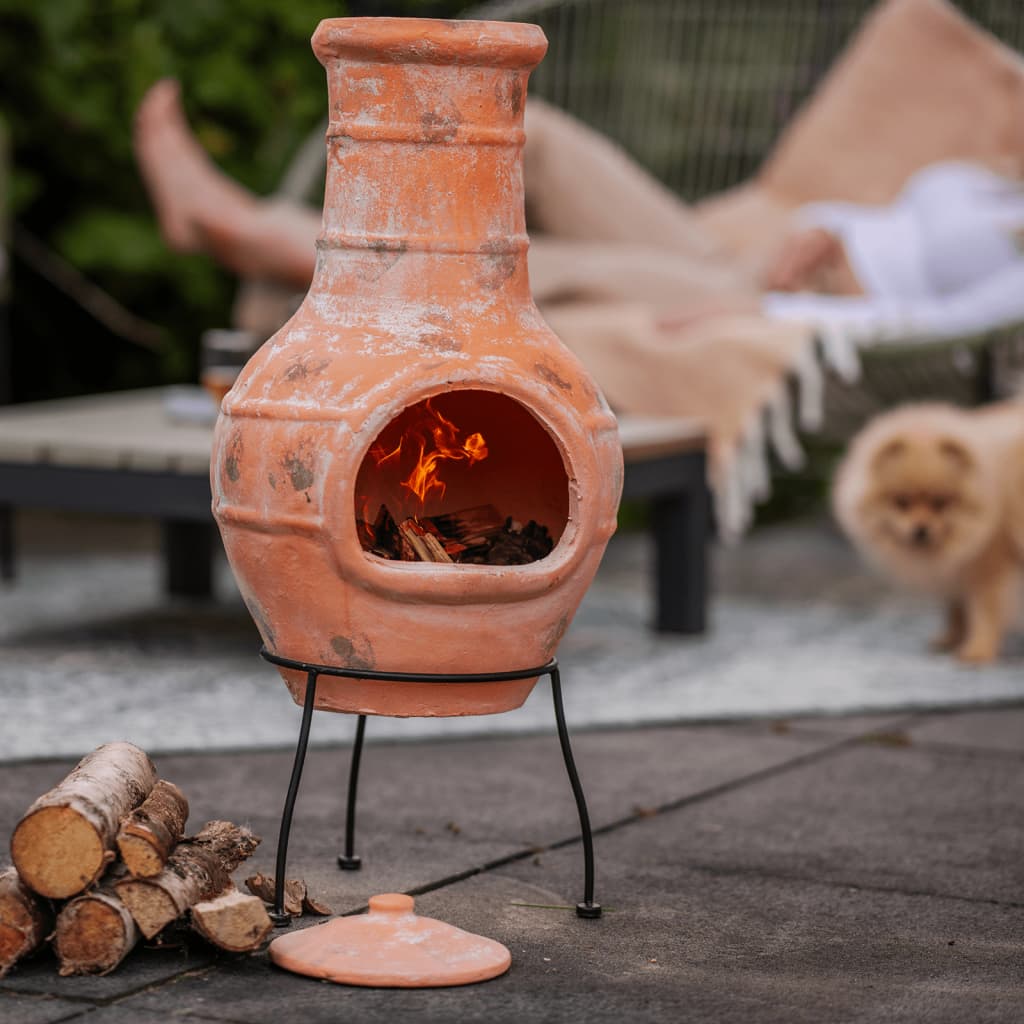 Fireplace Star Flower Clay Straw Colour - OLBRIT