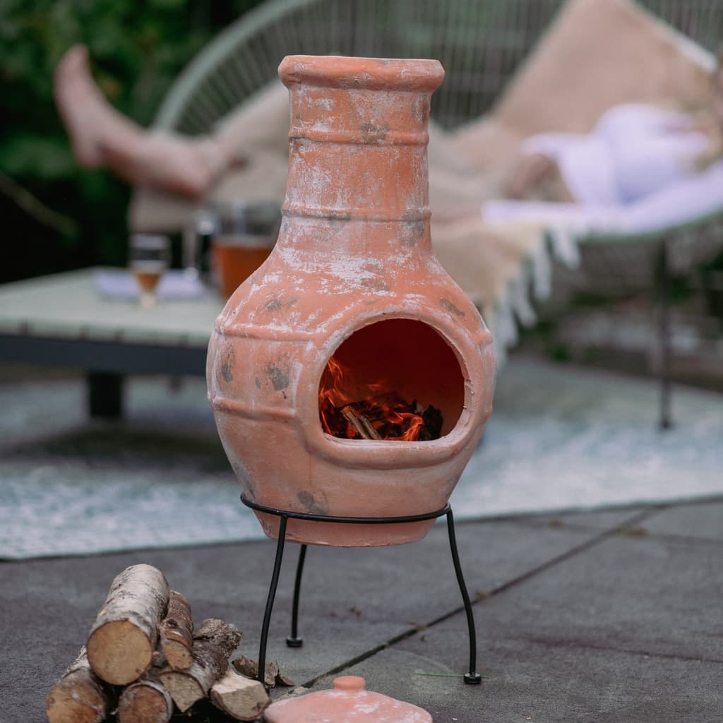 Fireplace Star Flower Clay Straw Colour - OLBRIT