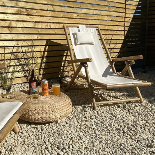 Outdoor Deck Chair Bamboo - OLBRIT